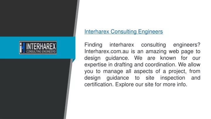 interharex consulting engineers finding