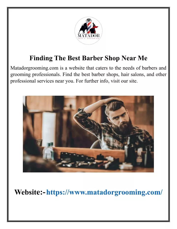 finding the best barber shop near me