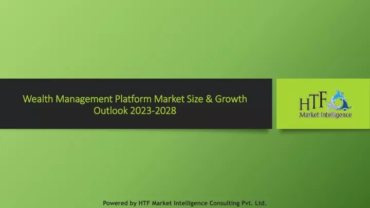 wealth management platform market size growth