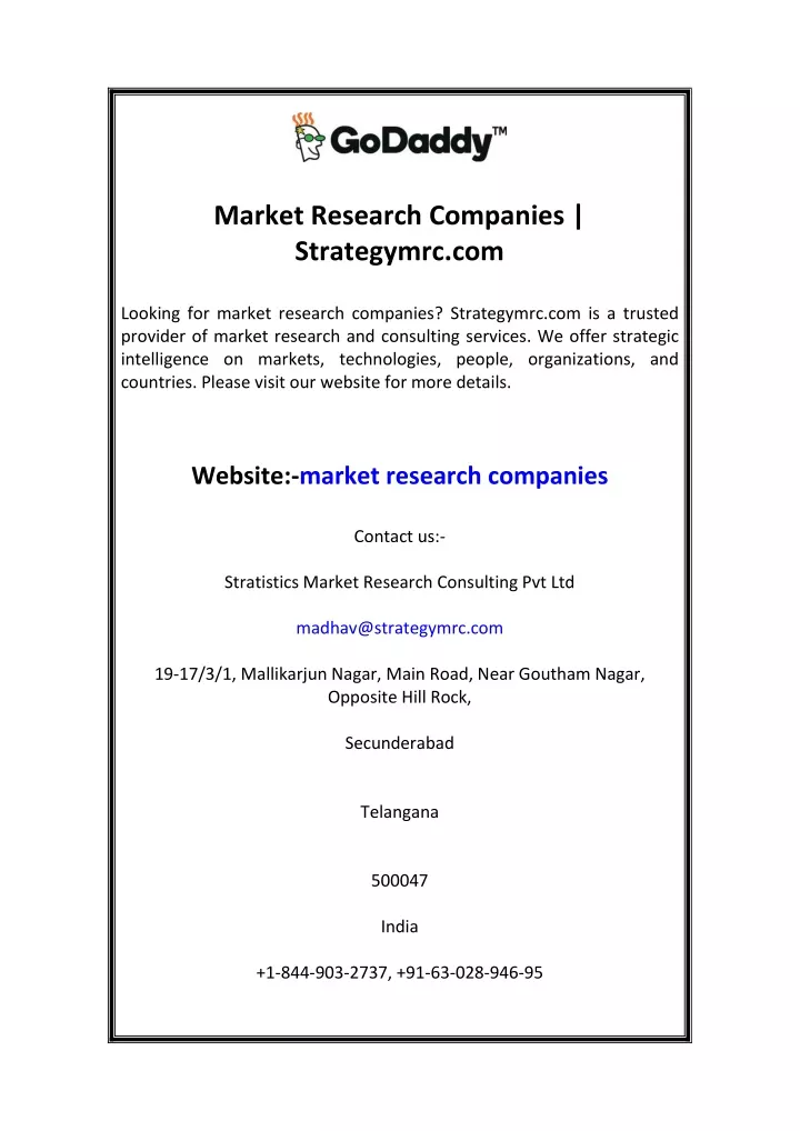 market research companies strategymrc com