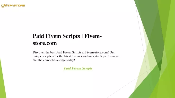 paid fivem scripts fivem store com discover