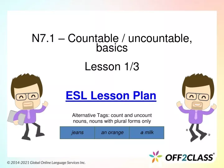 n7 1 countable uncountable basics lesson 1 3