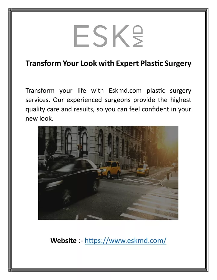 transform your look with expert plastic surgery