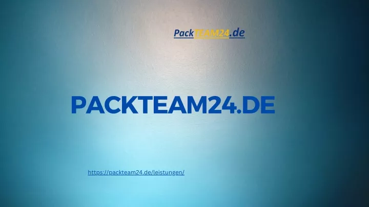 packteam24 de