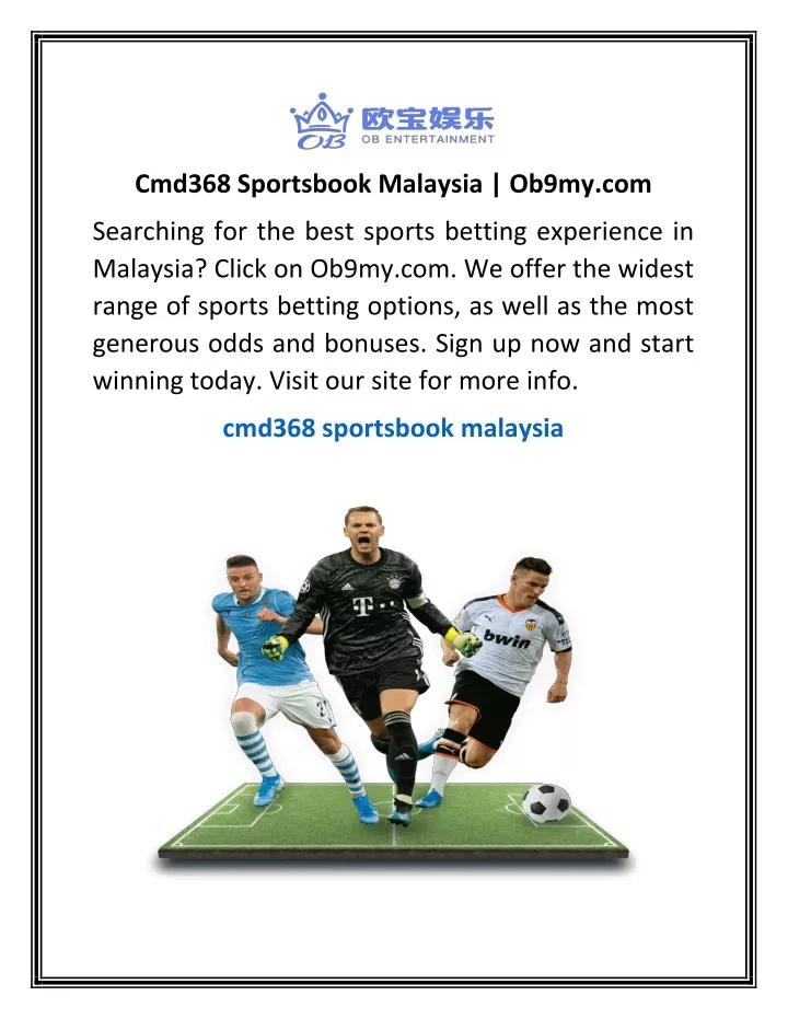 cmd368 sportsbook malaysia ob9my com
