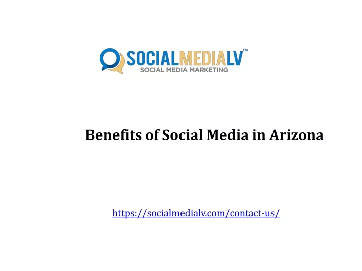 benefits of social media in arizona
