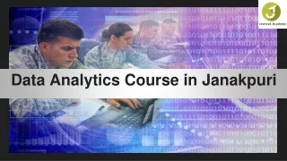 data Analytics course in Janakpuri