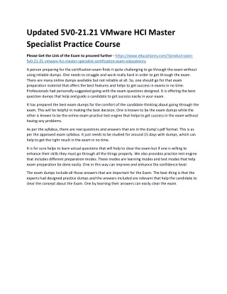 updated 5v0 21 21 vmware hci master specialist