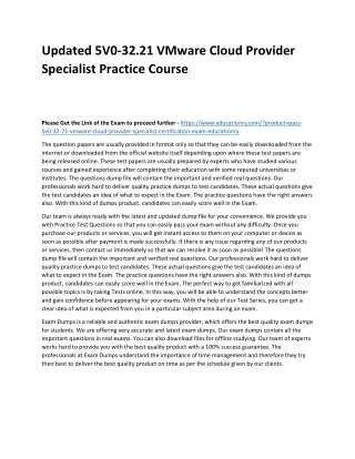 updated 5v0 32 21 vmware cloud provider