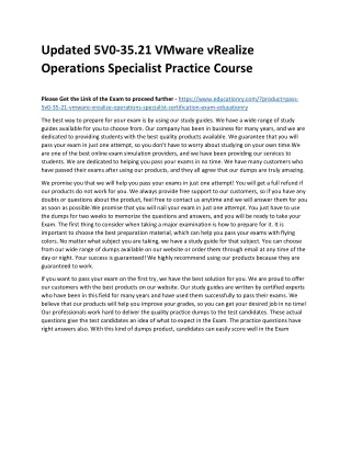 updated 5v0 35 21 vmware vrealize operations