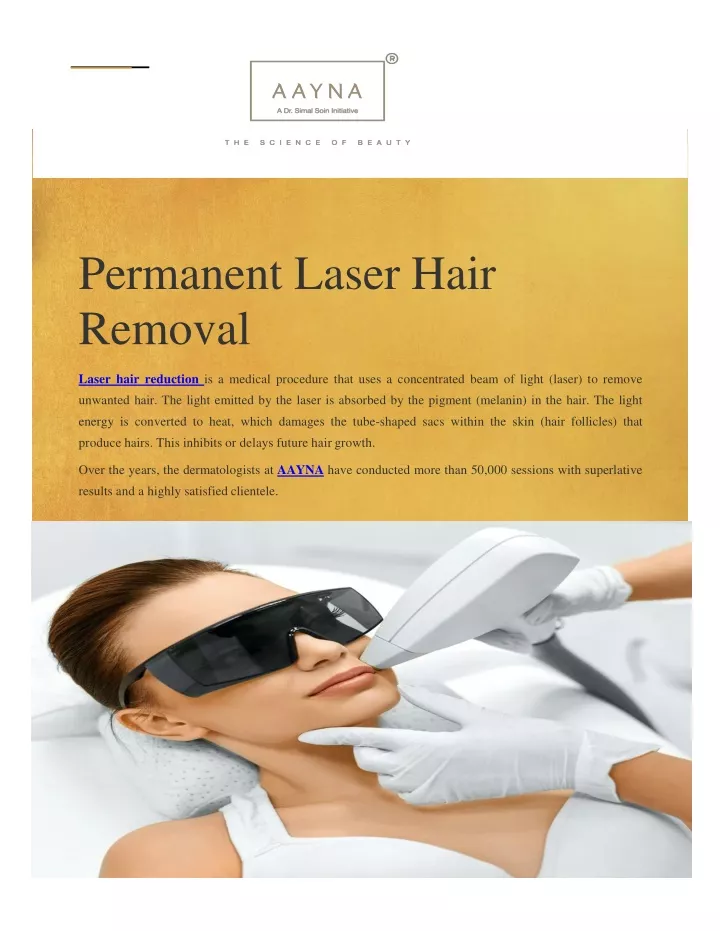 permanent laser hair removal laser hair reduction