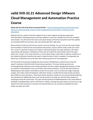 valid 3v0 32 21 advanced design vmware cloud