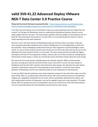 valid 3v0 41 22 advanced deploy vmware nsx t data