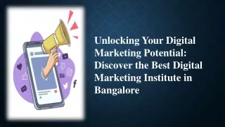 best digital marketing institute in bangalore