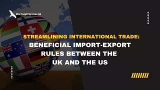 Streamlining International Trade