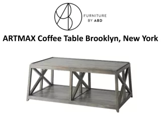 ARTMAX Coffee Table Brooklyn, New York