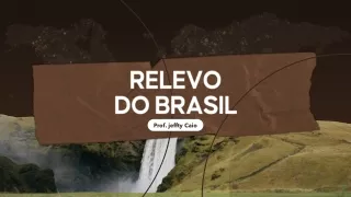 relevo do brasil