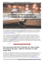 E_HANAAW_18 Valid Dumps Book & E_HANAAW_18 Valid Practice Materials - slide 1