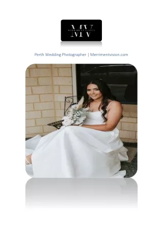 Perth Wedding Photographer | Merrimentvision.com