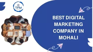 BEST DIGITAL MARKETING COMPANY IN MOHALI