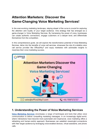 attention marketers discover the game changing