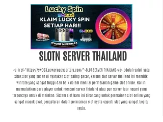 slot server thailand