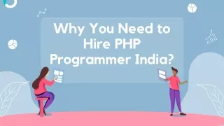 why you need to hire php programmer india