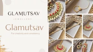 Buy Traditional Jewellery From Glamutsav |Online Buy Pachi-kundan-necklace