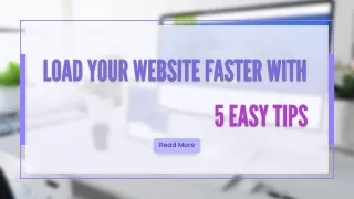 Load Your website Faster With 5 Easy Tips
