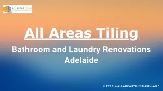 Bathroom Renovators Adelaide