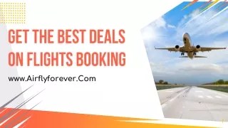 best deals on flights