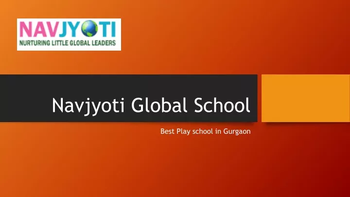 navjyoti global school