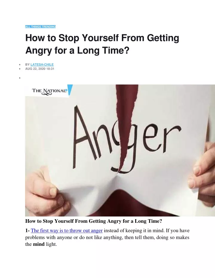 all things trending how to stop yourself from