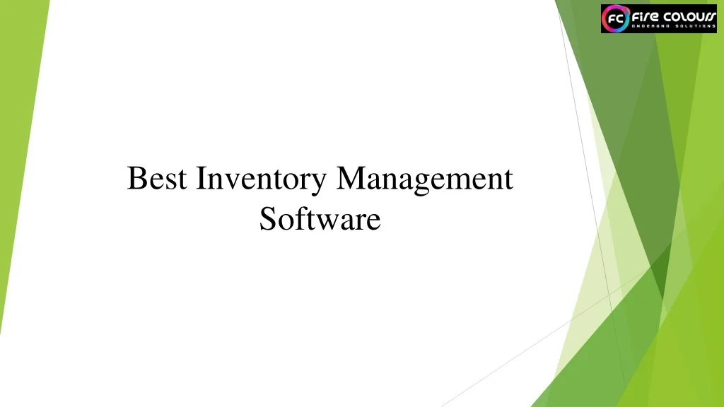 PPT - Unleash the Power of the Best Inventory Management Software ...
