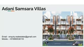 Adani samsara villasa (1)