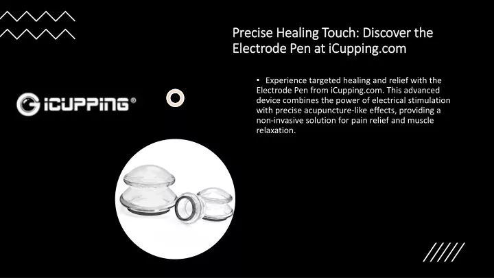 precise healing touch discover the electrode