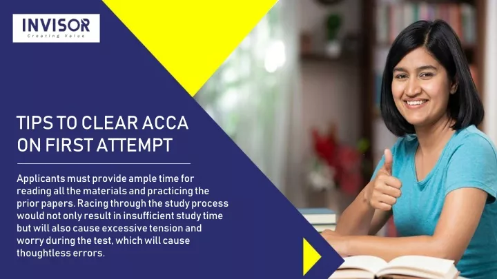 tips to clear acca on first attempt