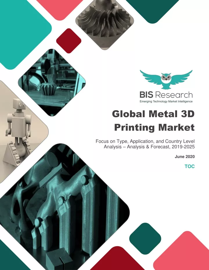 global metal 3d printing market