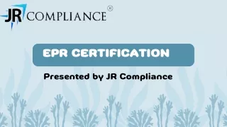 EPR CErTification