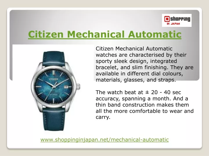 citizen mechanical automatic