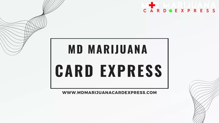 md marijuana