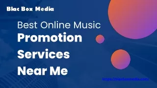 Online Music Promotion Services Near Me