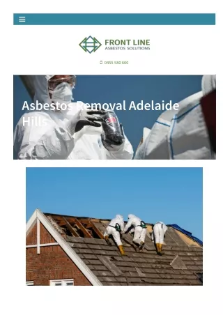 Asbestos Removal Adelaide Hills