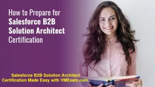 Salesforce B2B Solution Architect | Questions & Answers