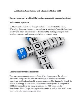 add profit to your business with a add profit