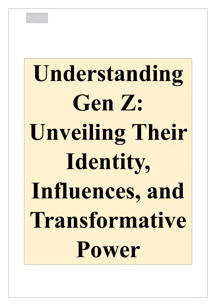understanding gen z unveiling their identity