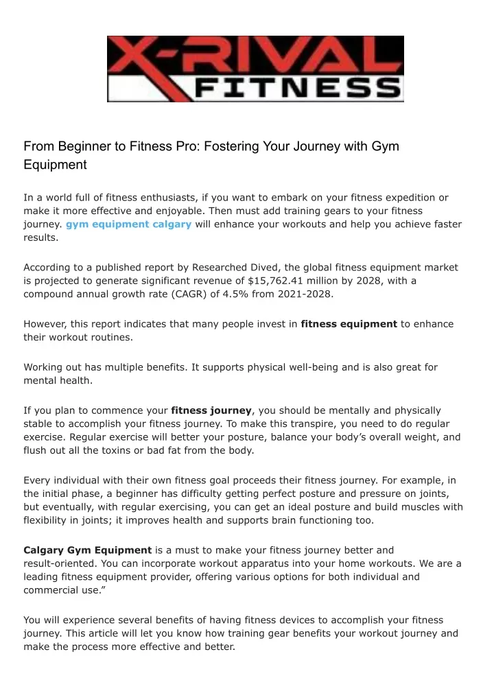 from beginner to fitness pro fostering your