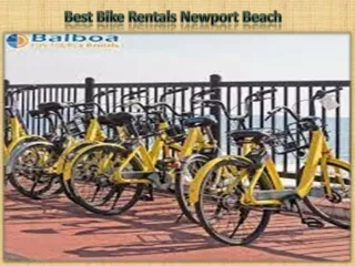 Best Bike Rentals Newport Beach