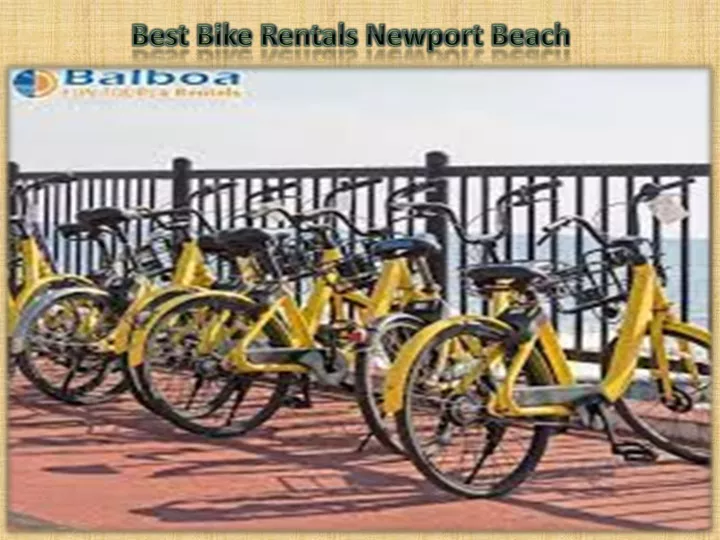 best bike rentals newport beach