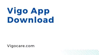 Vigo App Download - www.vigocare.com